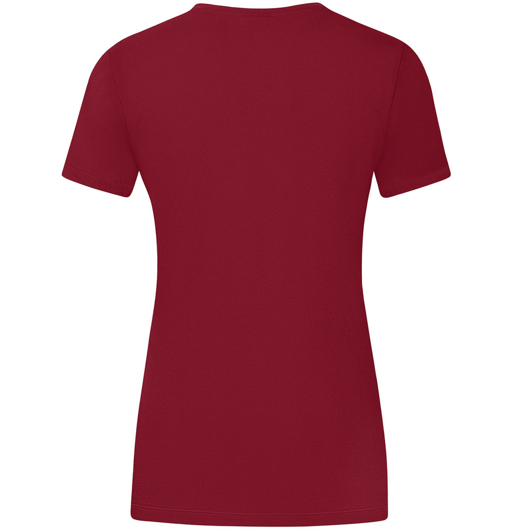 Jako T-Shirt Promo - weinrot/neonorange