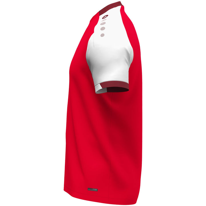 Jako T-Shirt Dynamic - rot/weiß/dunkelrot