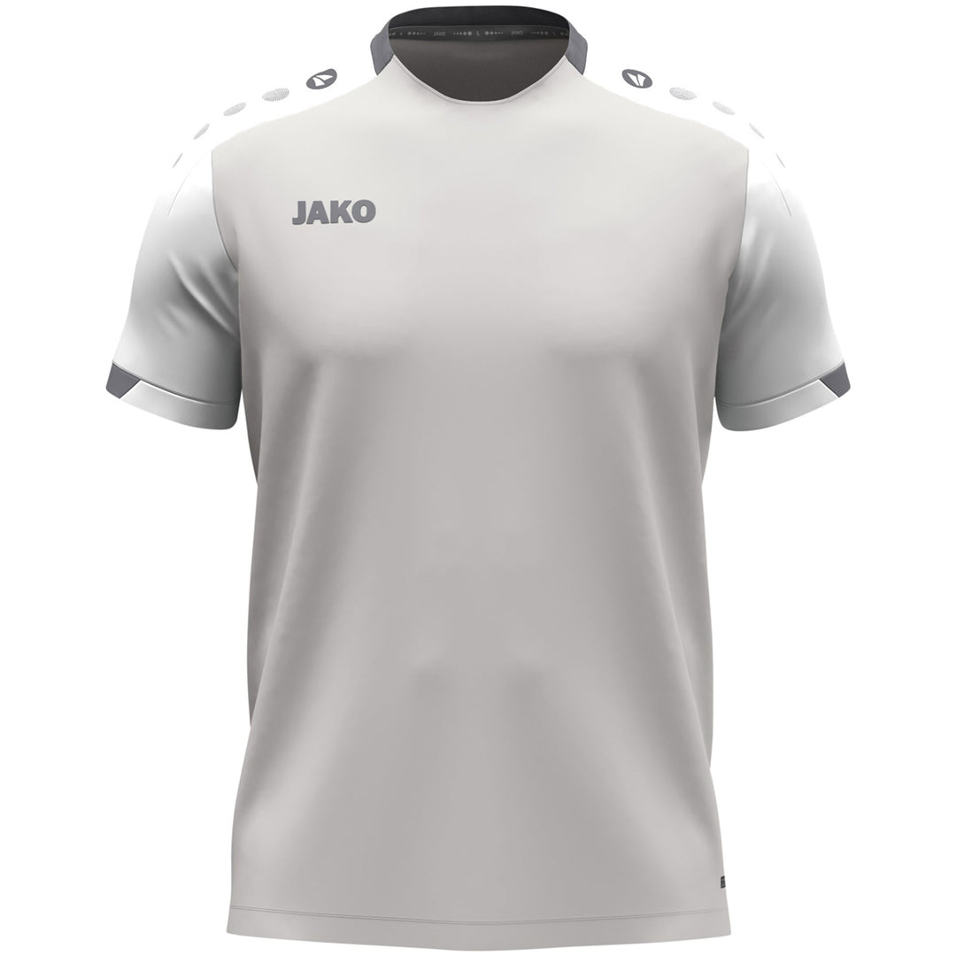 Jako T-Shirt Dynamic - hellgrau/weiß/grau