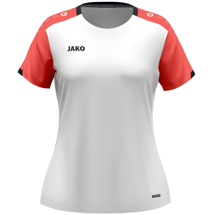 Jako T-Shirt Dynamic Damen - weiß/coral/marine