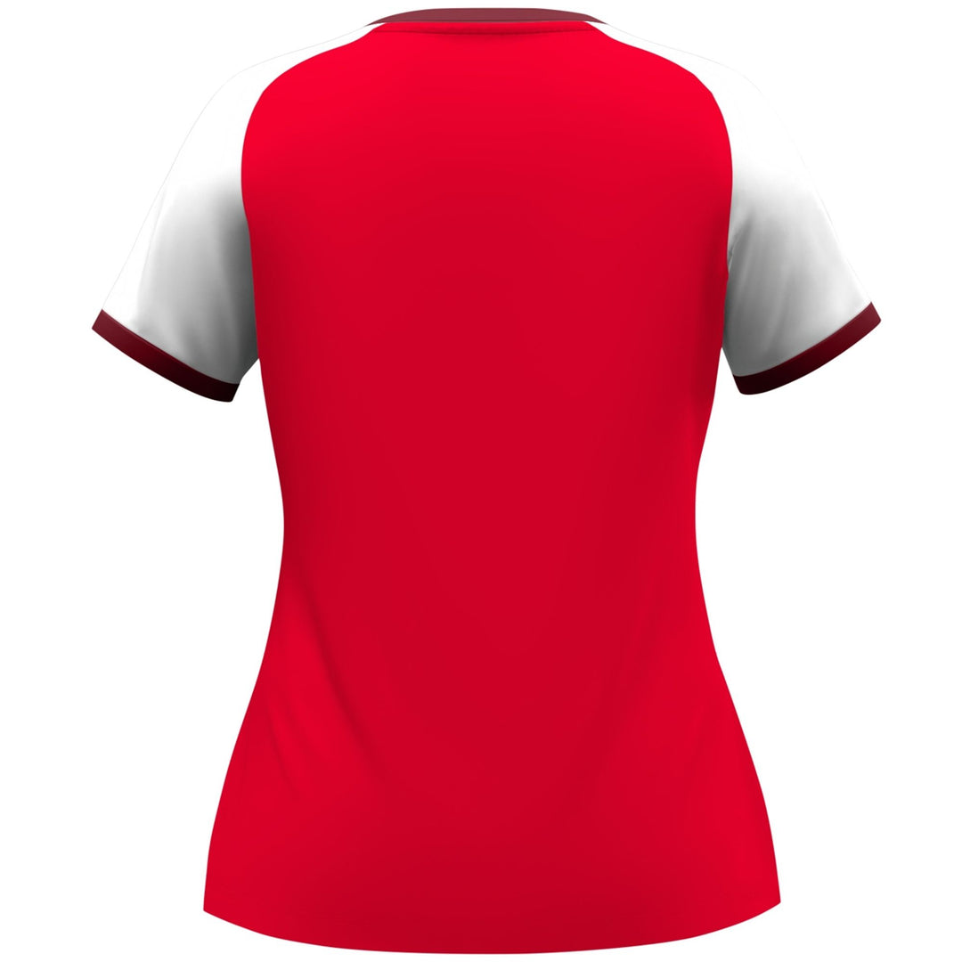 Jako T-Shirt Dynamic Damen - rot/weiß/dunkelrot