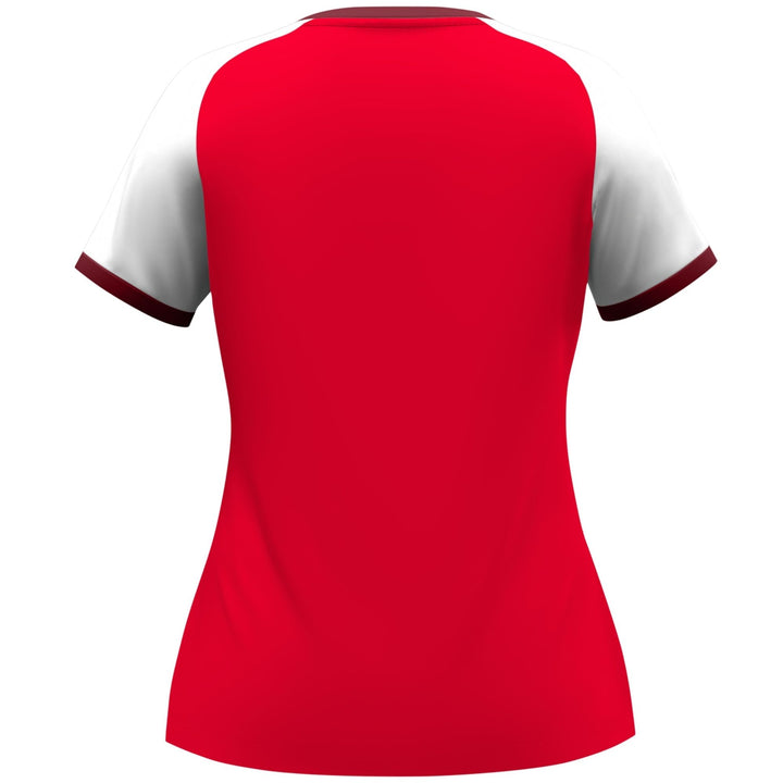 Jako T-Shirt Dynamic Damen - rot/weiß/dunkelrot