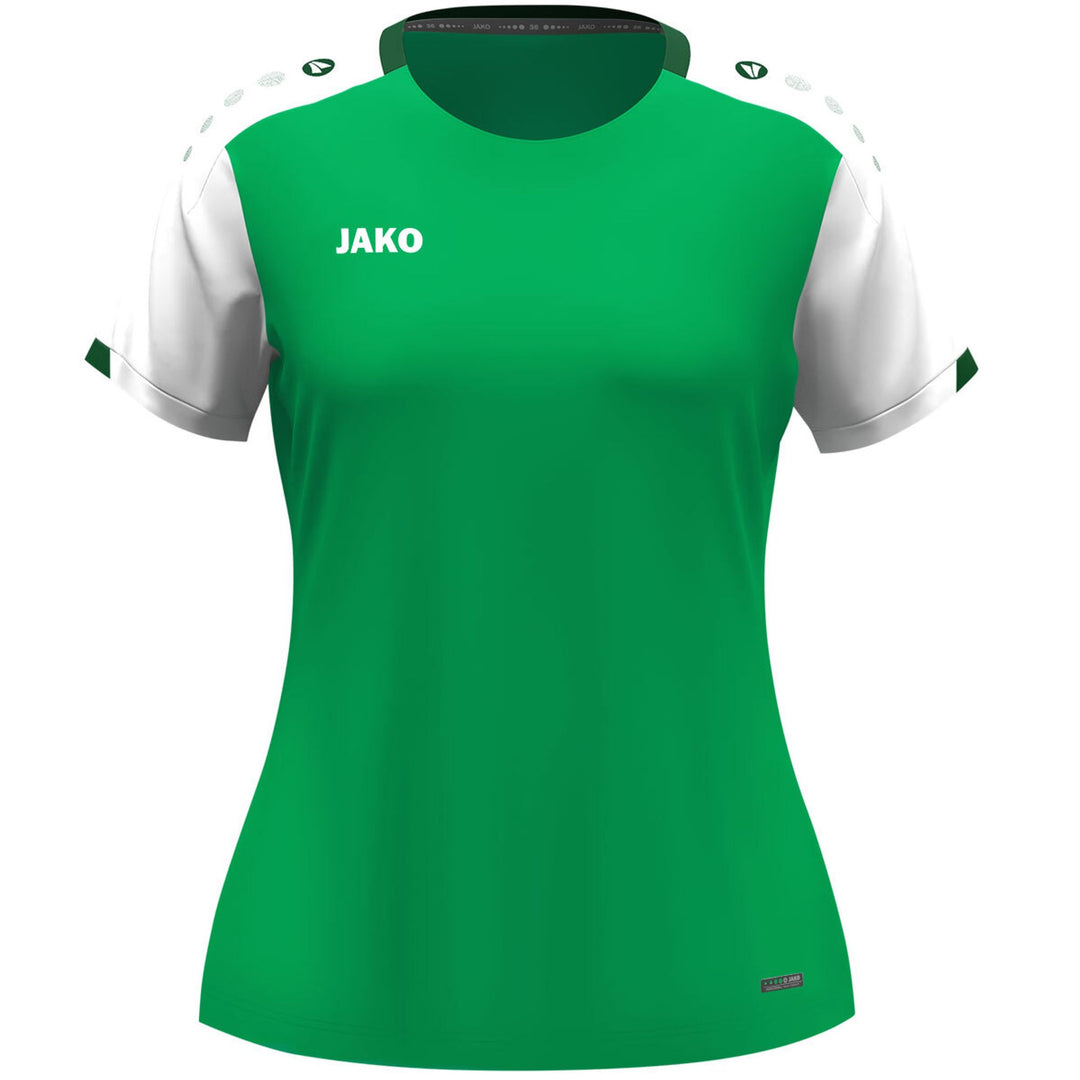 Jako T-Shirt Dynamic Damen - grün/weiß/dunkelgrün