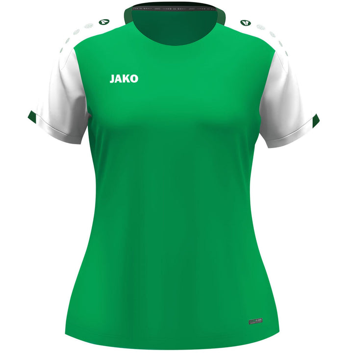Jako T-Shirt Dynamic Damen - grün/weiß/dunkelgrün