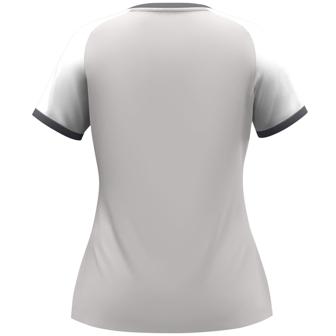 Jako T-Shirt Dynamic Damen - hellgrau/weiß/grau