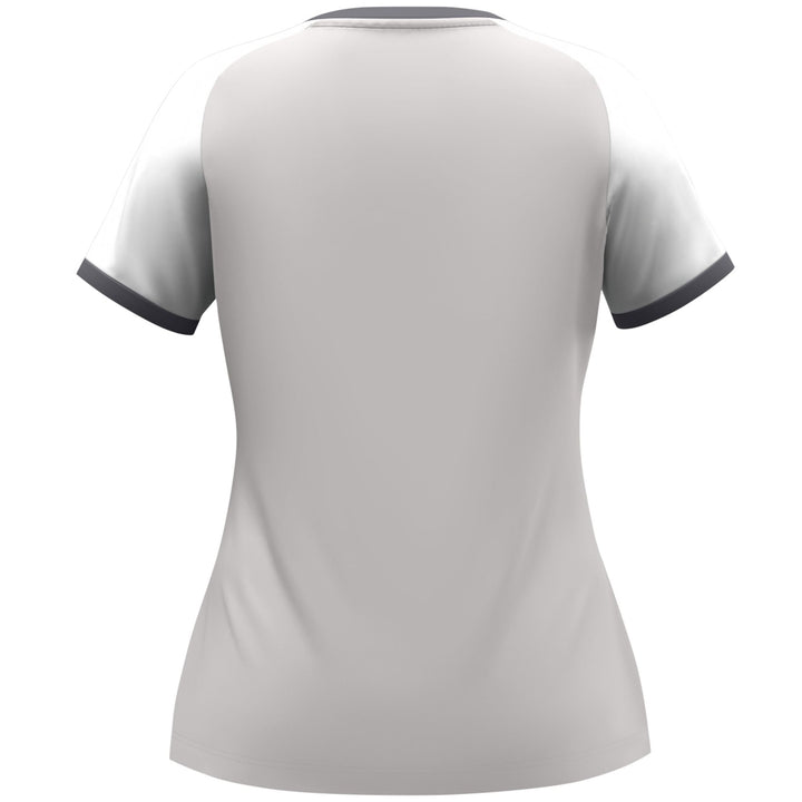 Jako T-Shirt Dynamic Damen - hellgrau/weiß/grau