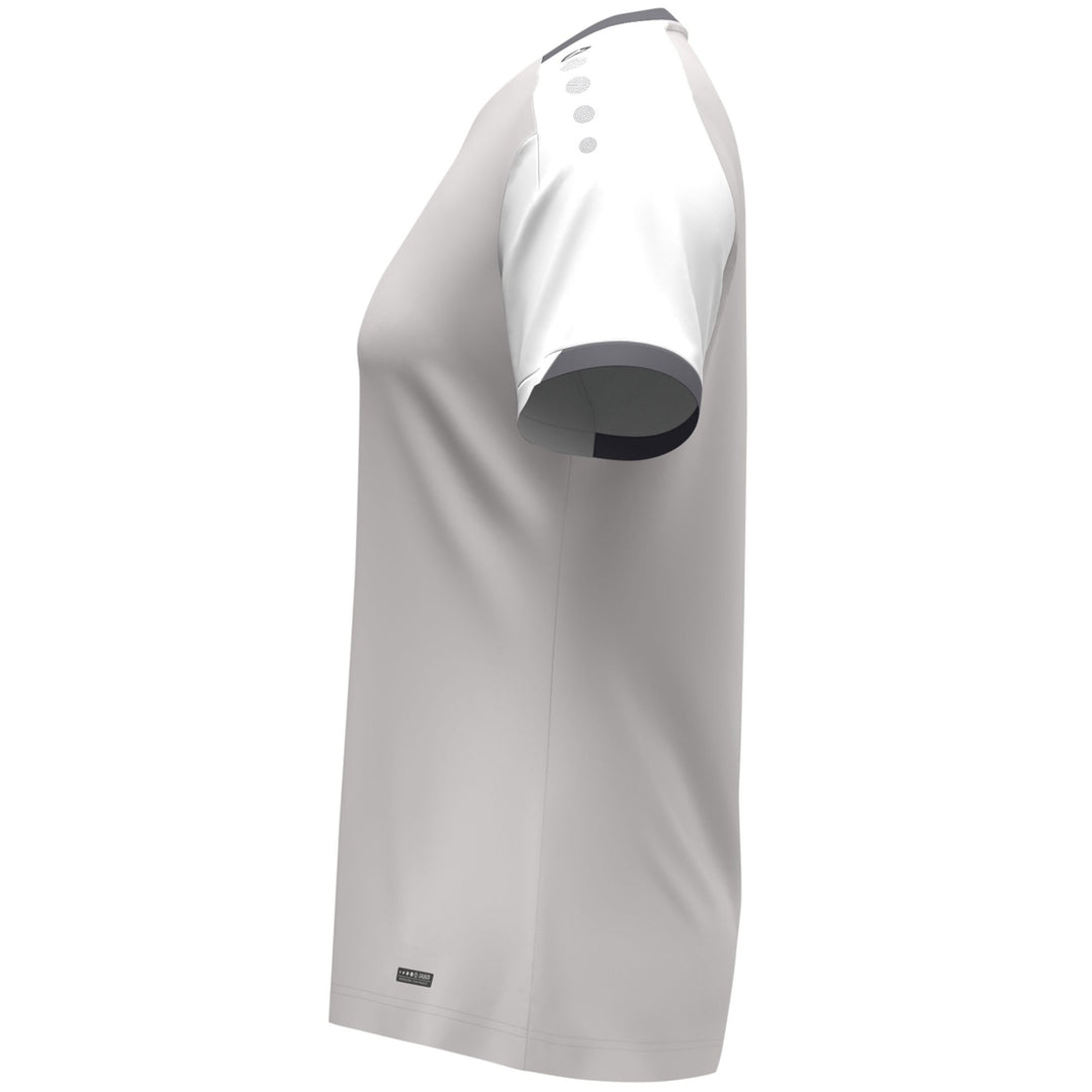 Jako T-Shirt Dynamic Damen - hellgrau/weiß/grau