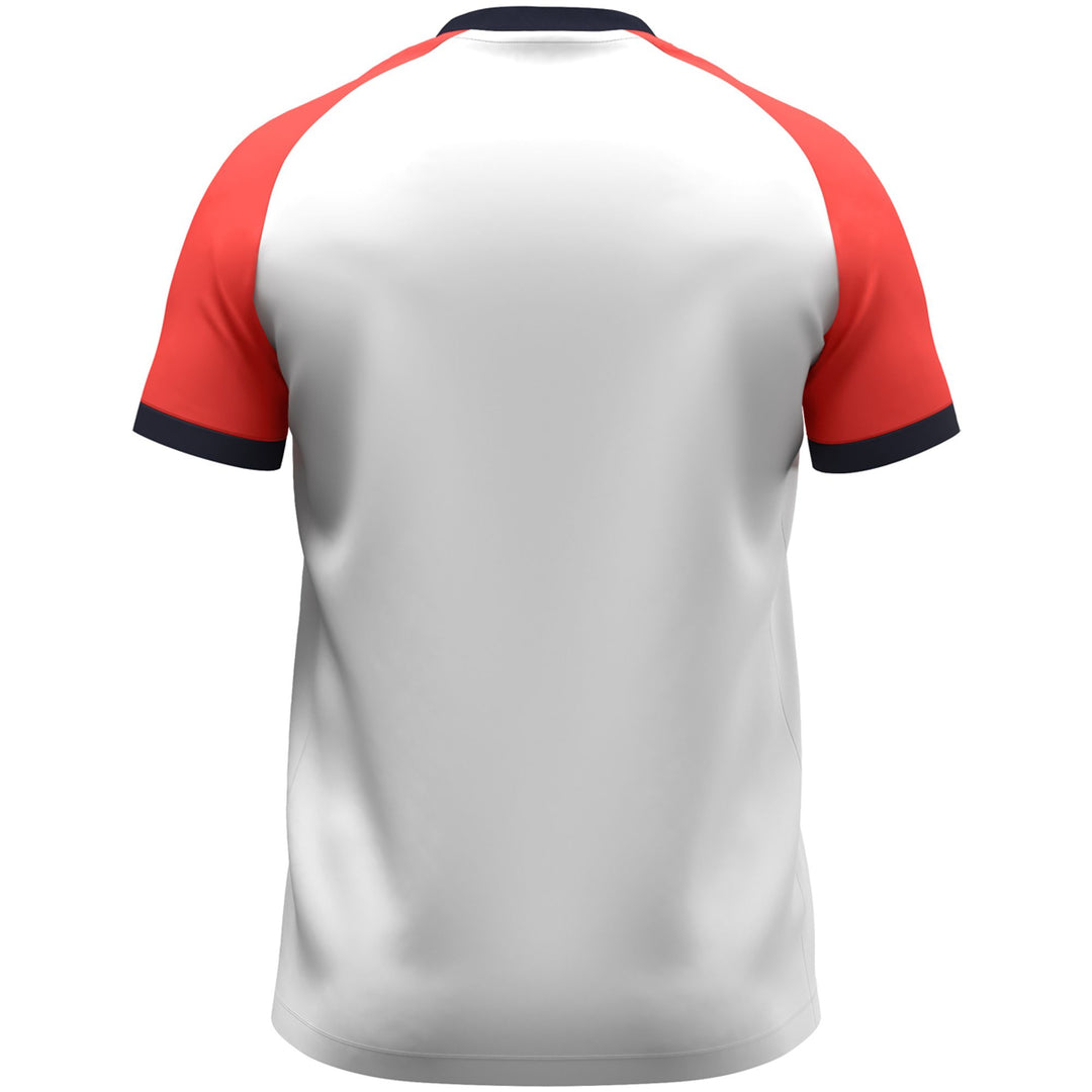 Jako T-Shirt Dynamic - weiß/coral/marine