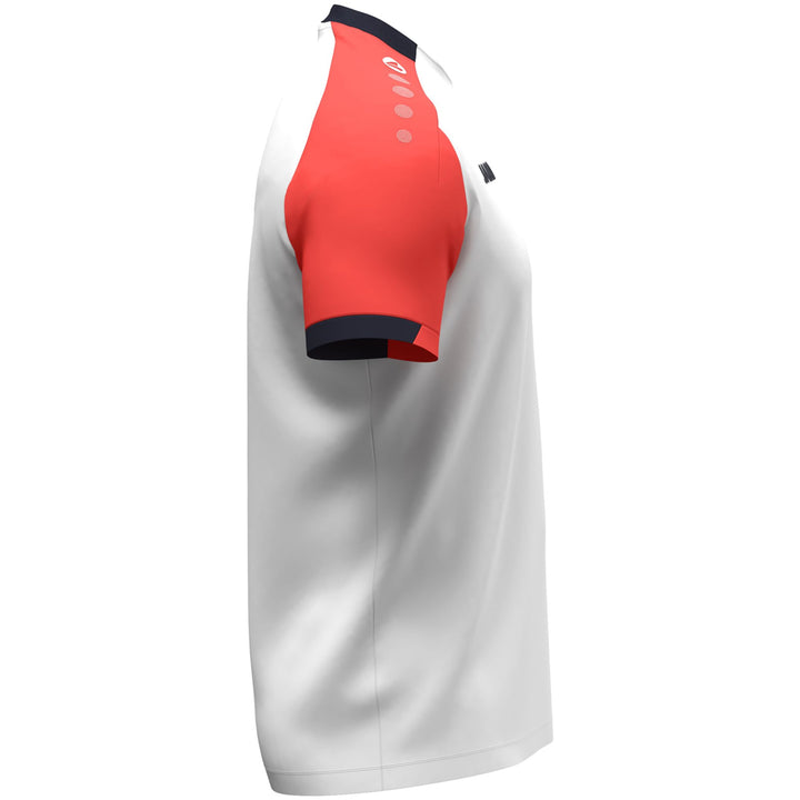 Jako T-Shirt Dynamic - weiß/coral/marine