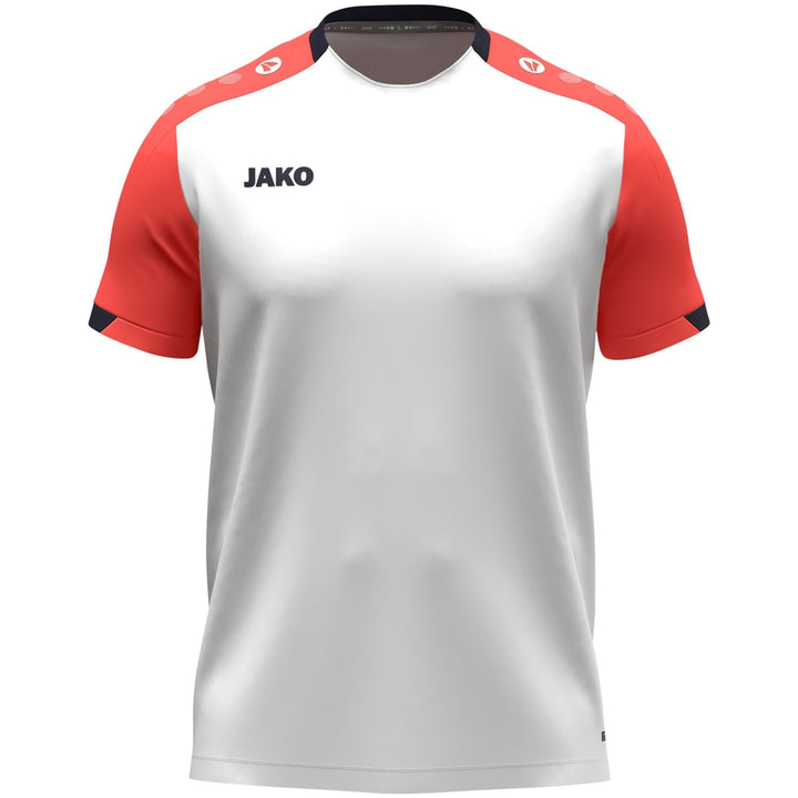 Jako T-Shirt Dynamic - weiß/coral/marine