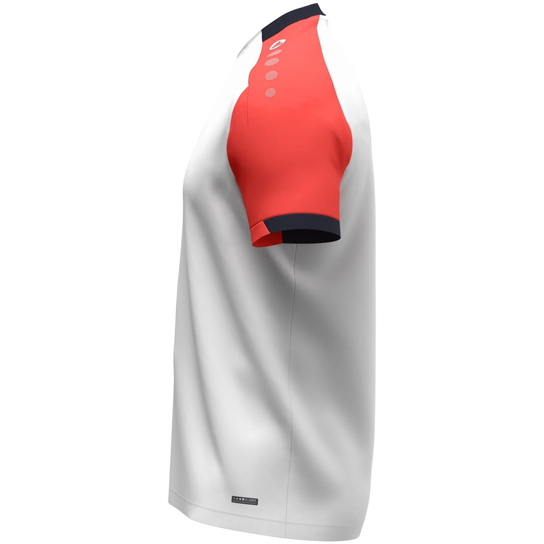 Jako T-Shirt Dynamic - weiß/coral/marine