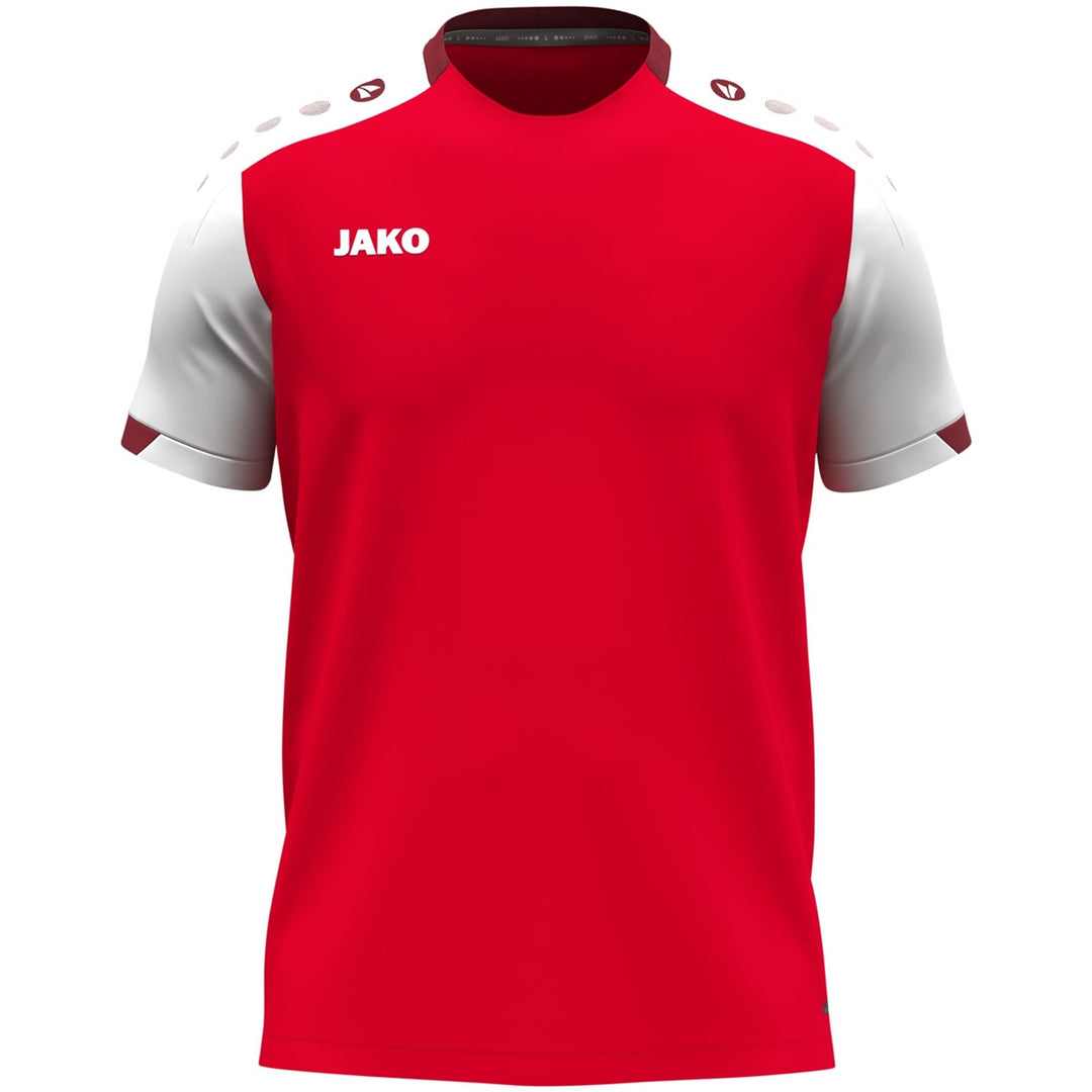 Jako T-Shirt Dynamic - rot/weiß/dunkelrot
