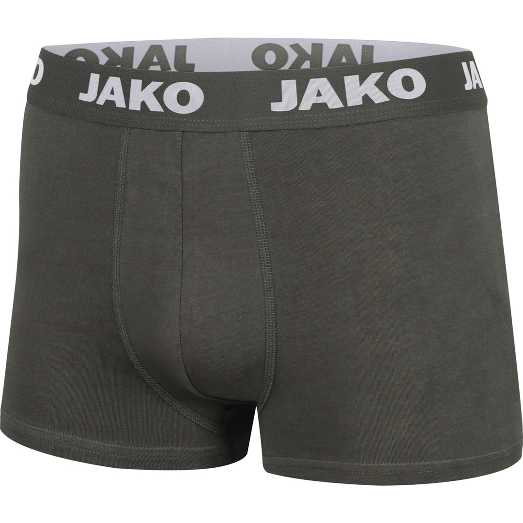 Jako Boxershort Basic 2Er Pack - anthrazit