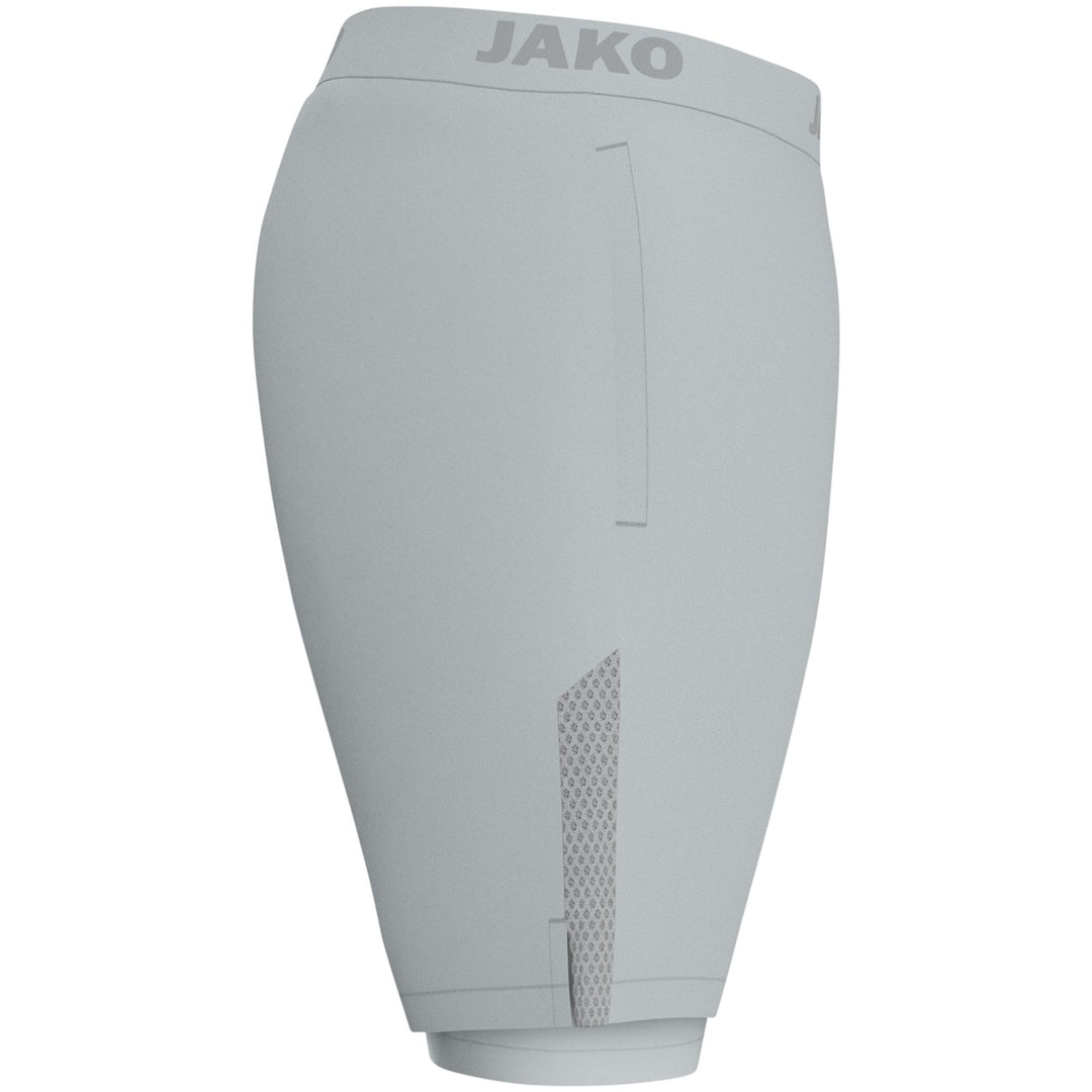 Jako 2-In-1 Short Power - hellgrau