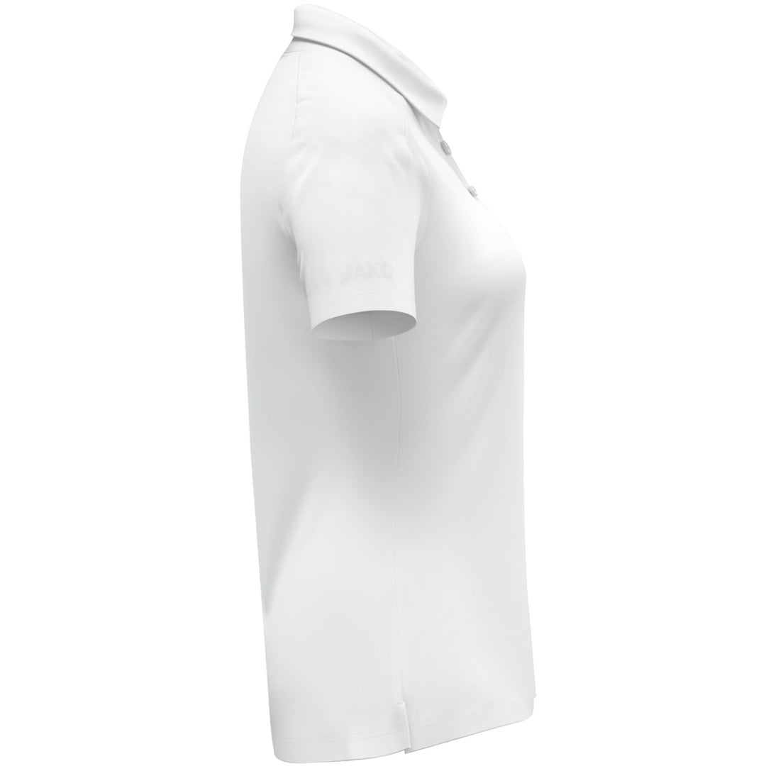 Jako Polo Uni Damen - weiß