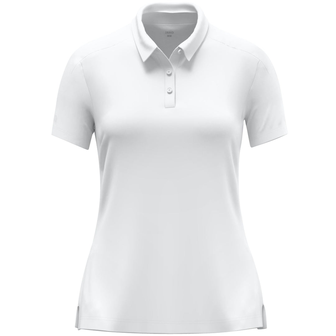 Jako Polo Uni Damen - weiß