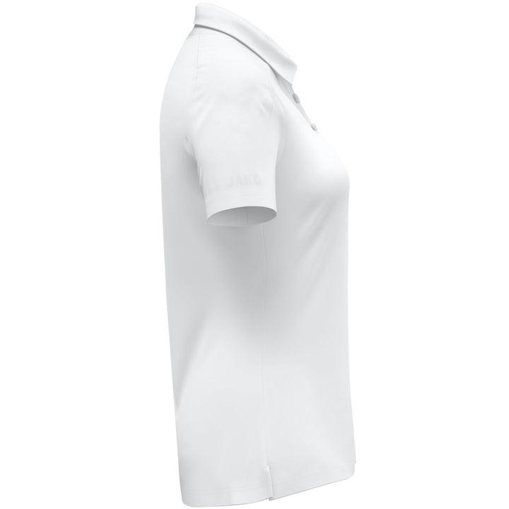 Jako Polo Uni Damen - weiß