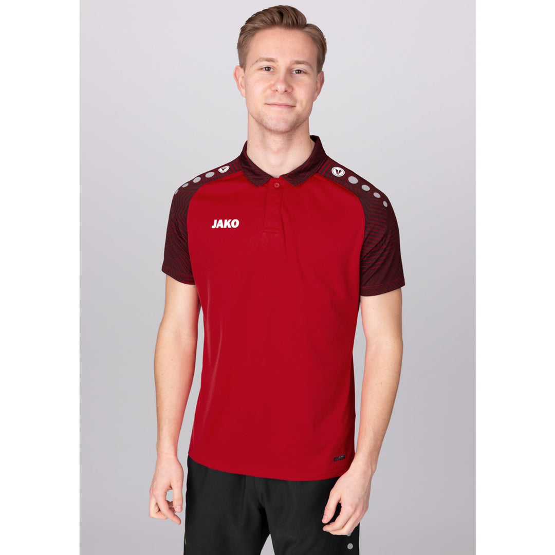 Jako Polo Performance - rot/schwarz