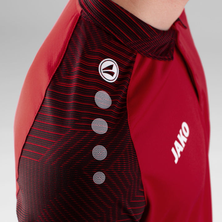 Jako Polo Performance - rot/schwarz