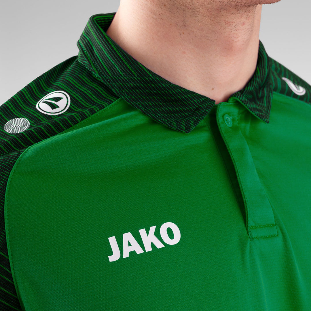 Jako Polo Performance - soft green/schwarz