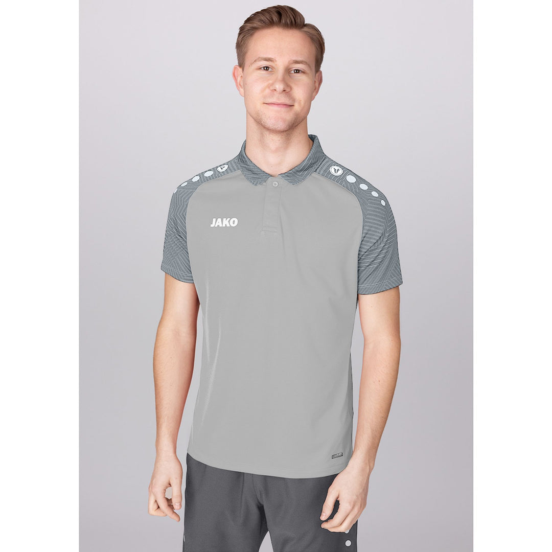 Jako Polo Performance - soft grey/steingrau