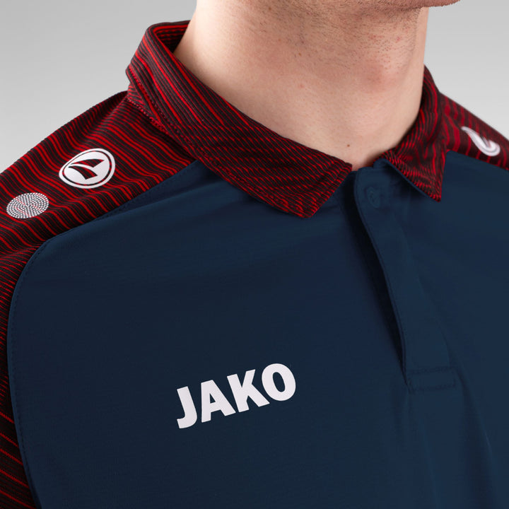 Jako Polo Performance - marine/rot
