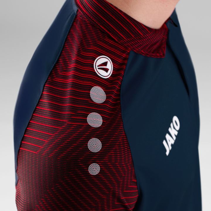 Jako Polo Performance - marine/rot