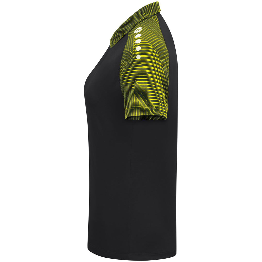 Jako Polo Performance - schwarz/soft yellow