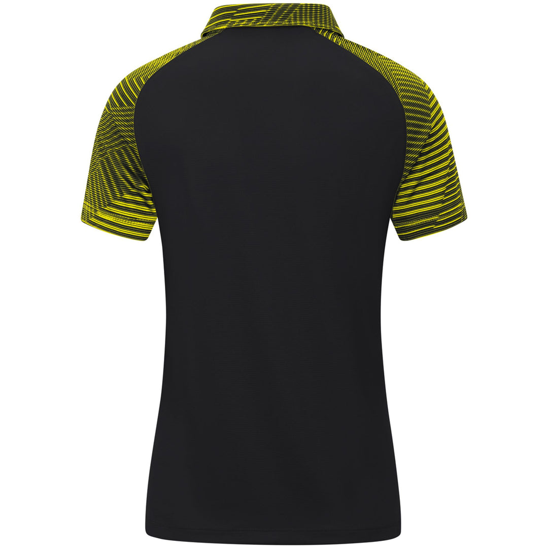 Jako Polo Performance - schwarz/soft yellow