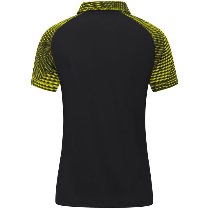 Jako Polo Performance - schwarz/soft yellow
