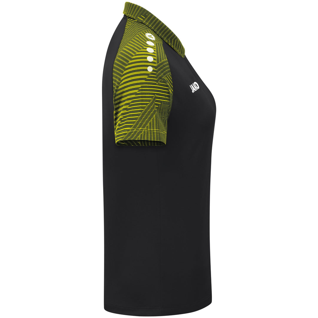 Jako Polo Performance - schwarz/soft yellow