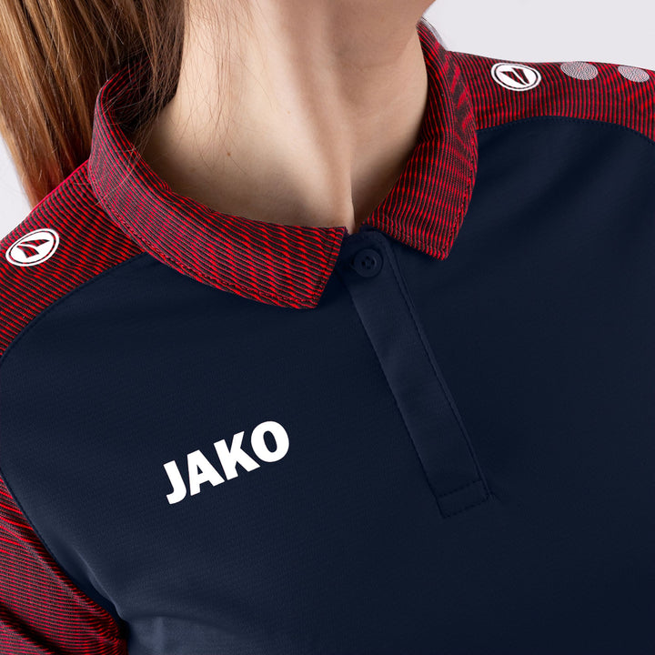 Jako Polo Performance - marine/rot