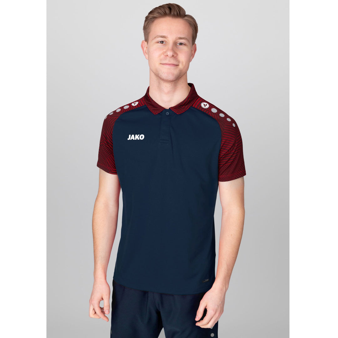 Jako Polo Performance - marine/rot