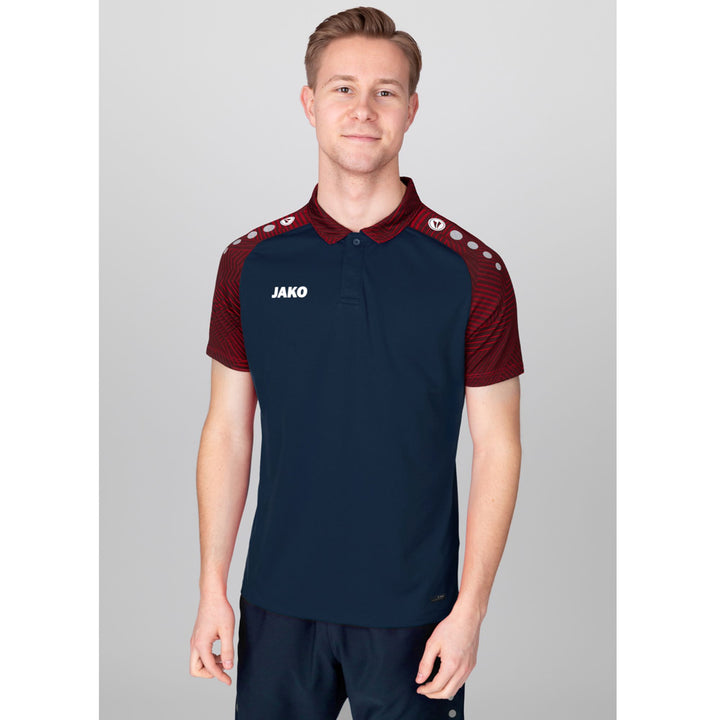 Jako Polo Performance - marine/rot
