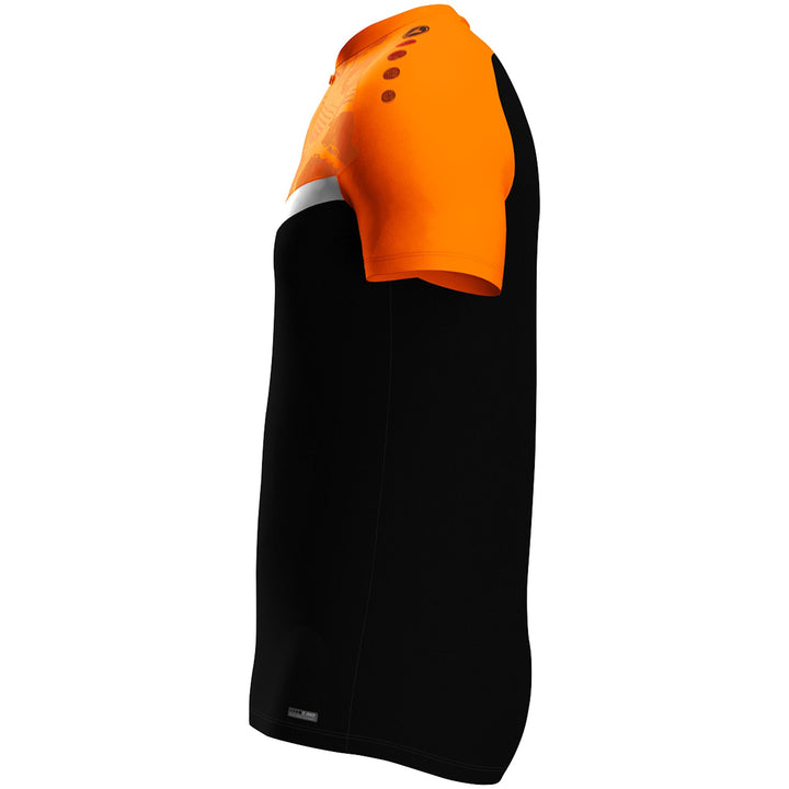 Jako Polo Iconic - schwarz/neonorange