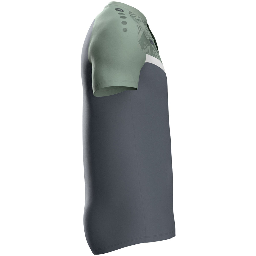 Jako Polo Iconic - anthra light/mintgrün/soft grey