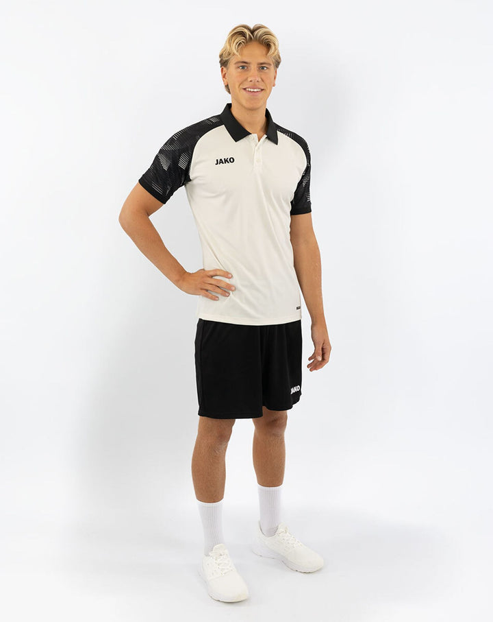 Jako Polo Sonic - off white/schwarz