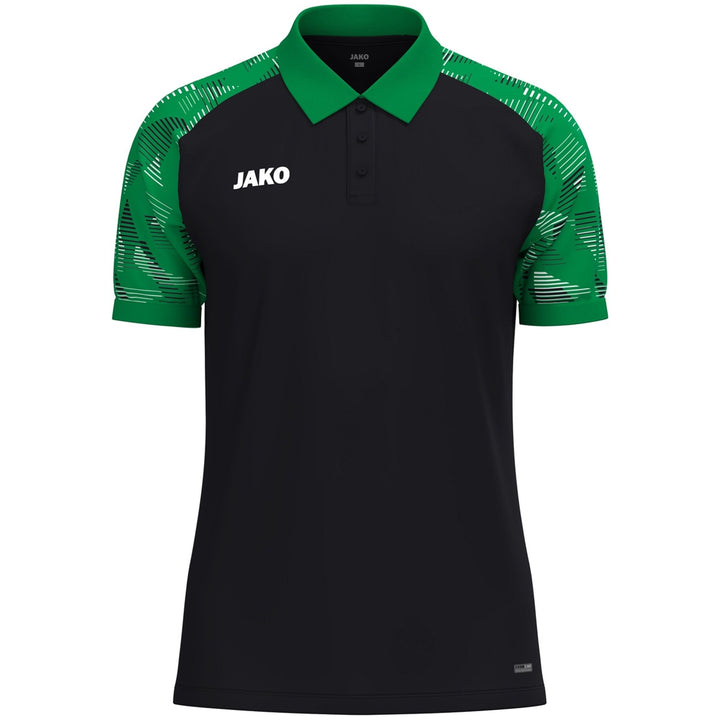 Jako Polo Sonic - schwarz/grün
