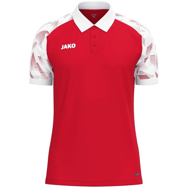 Jako Polo Sonic - rot/weiß