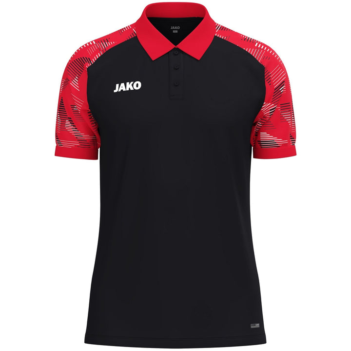 Jako Polo Sonic - schwarz/rot