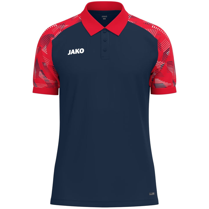 Jako Polo Sonic - marine/rot