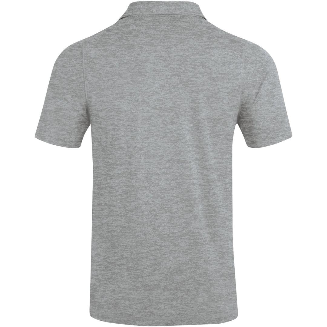 Jako Polo Premium Basics - hellgrau meliert