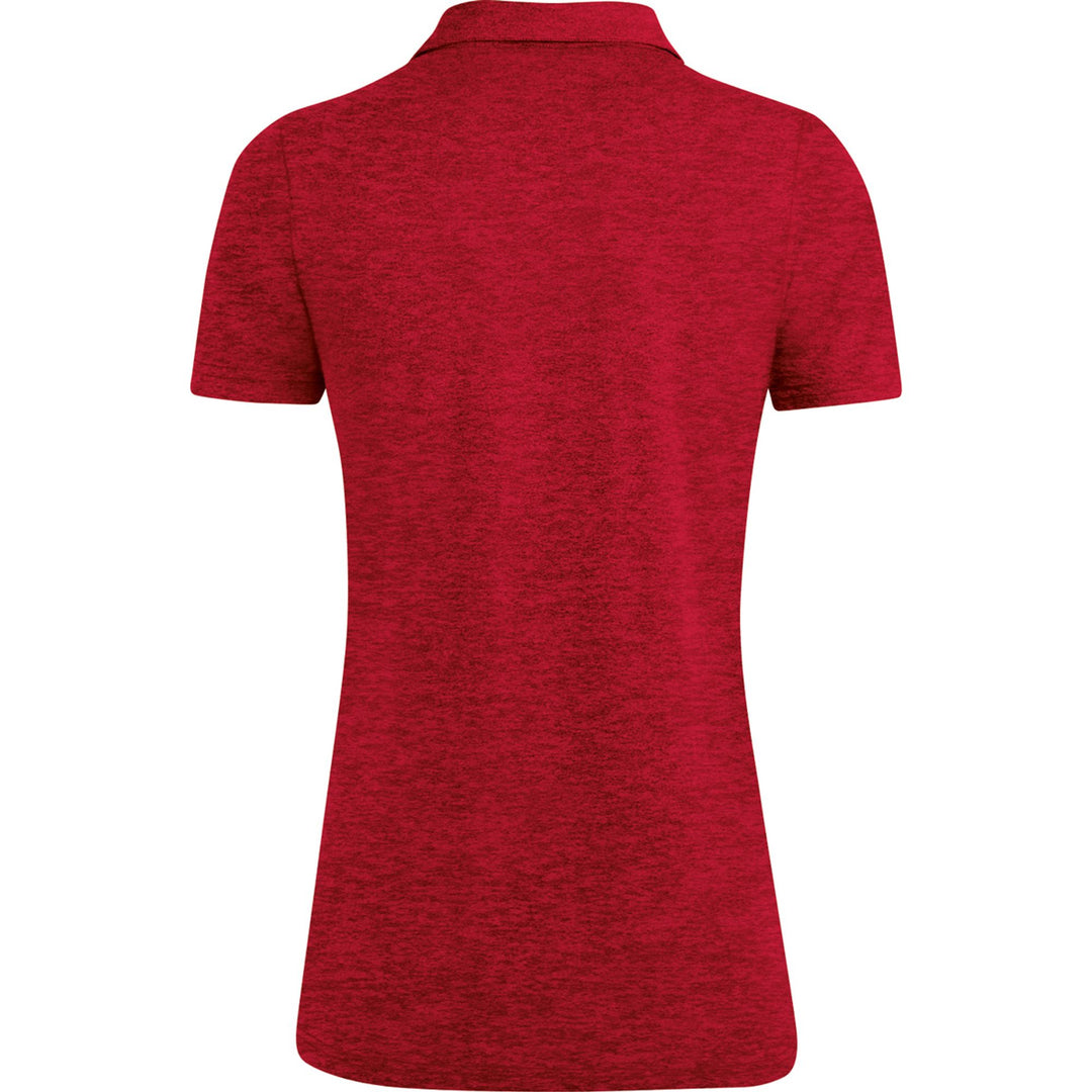 Jako Polo Premium Basics - rot meliert