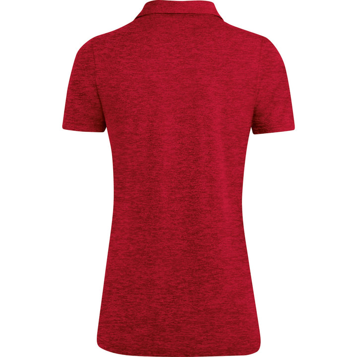 Jako Polo Premium Basics - rot meliert