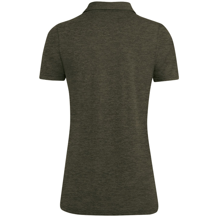 Jako Polo Premium Basics - khaki meliert