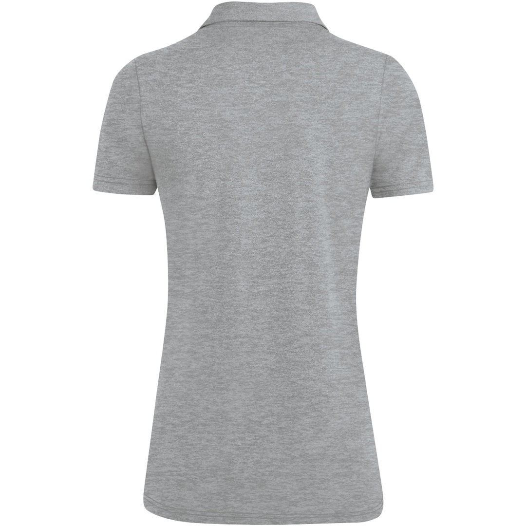 Jako Polo Premium Basics - hellgrau meliert