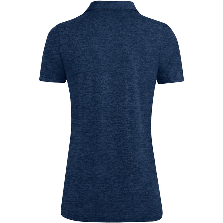 Jako Polo Premium Basics - marine meliert