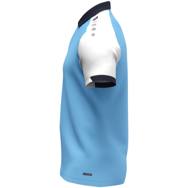 Jako Polo Dynamic - skyblue/weiß/marine