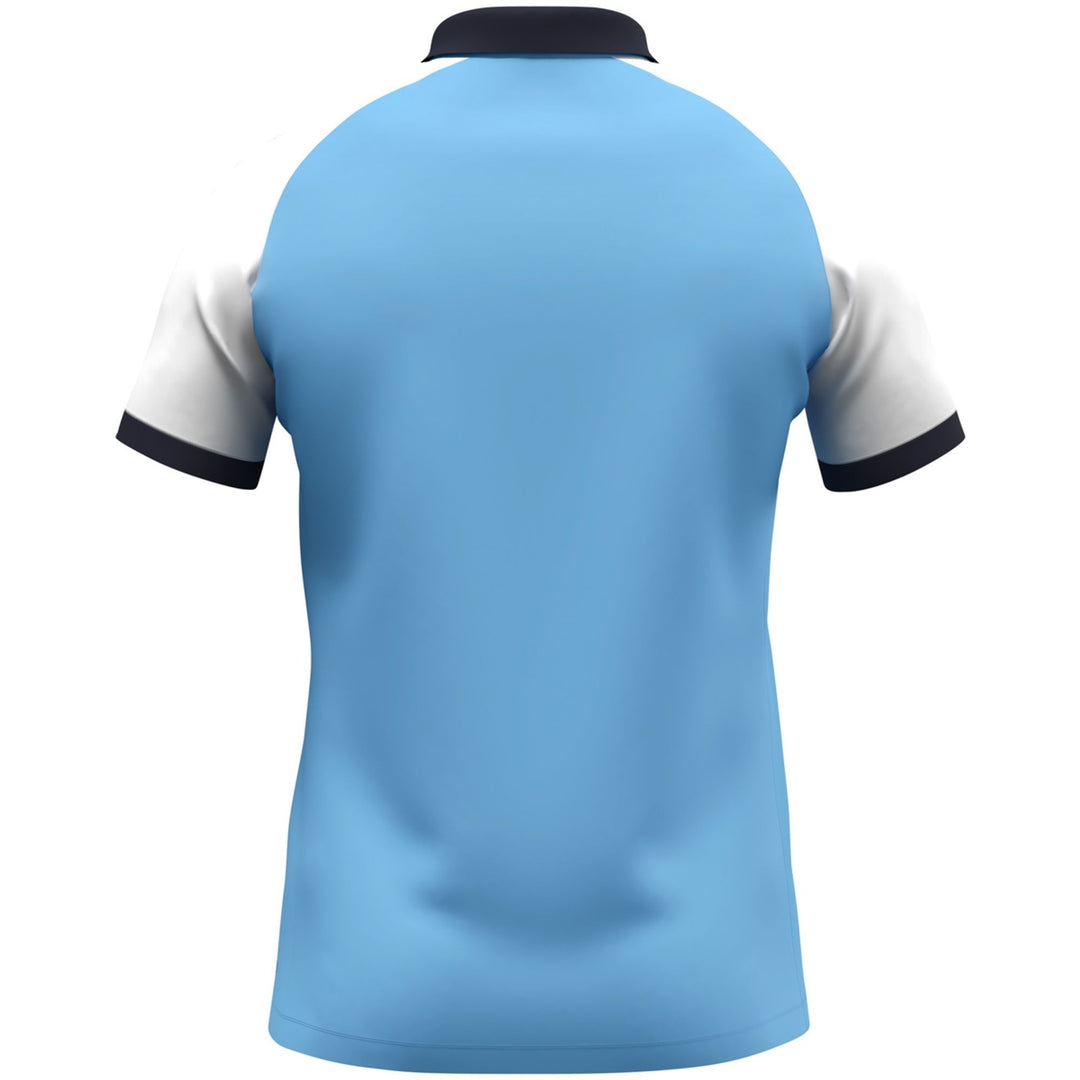 Jako Polo Dynamic - skyblue/weiß/marine