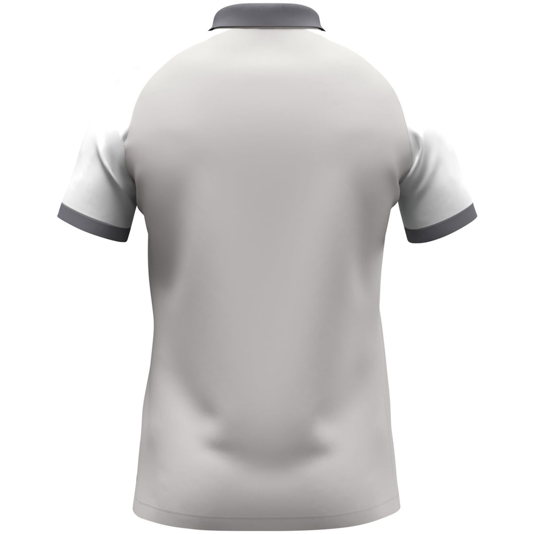 Jako Polo Dynamic - hellgrau/weiß/grau